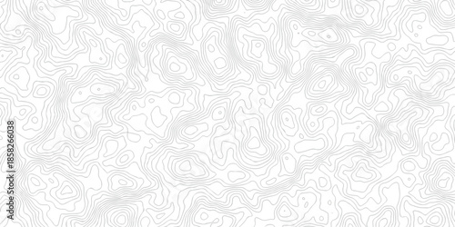 Abstract pattern with lines seamless pattern and topography map and counter map. abstract sea map area space geometric line technology topo landscape grid map texture.