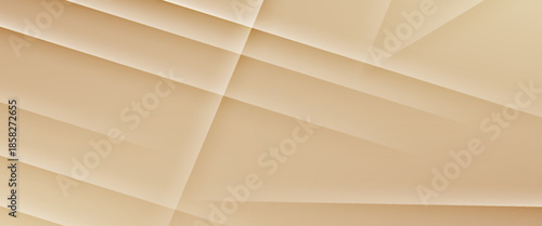 abstract beige background. Minimalist Geometric Abstract Background with Overlapping Triangles. Soft Brown Earth Tone Gradient.