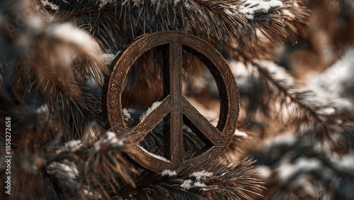  Symbolic New Year Peace Theme Illustration Representing Hope, Harmony and a Calm New Beginning