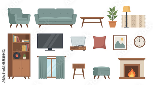 Collection of Various Home Furniture Items.