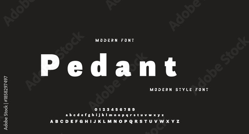 Abstract modern urban alphabet fonts. Typography sport, technology, fashion, digital, future creative logo font. vector illustration