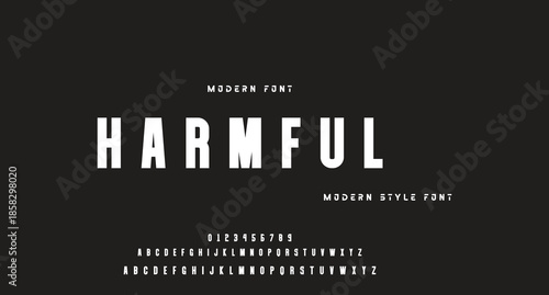 Abstract modern urban alphabet fonts. Typography sport, technology, fashion, digital, future creative logo font. vector illustration