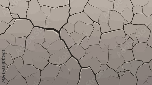 Cracked Earth A Graphic Representation of Drought and Environmental Degradation