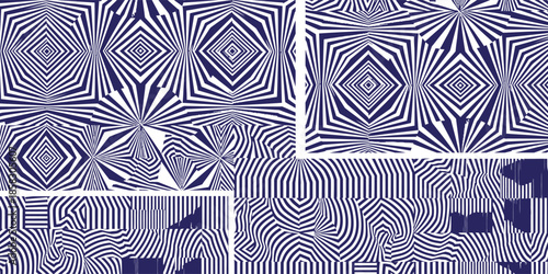 modern blue template abstract geometric background for cover. eps10