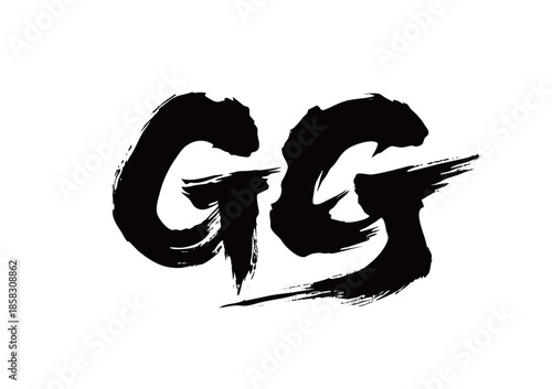 GG矢量书法手写毛笔字
