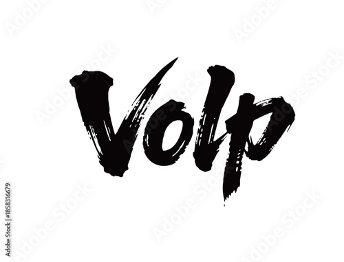Volp矢量书法手写毛笔字

