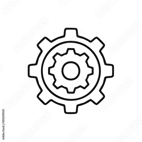 Interlocked Gears: Intricate Cogwheel Design, Mechanical System, Precision Engineering, Industrial Automation, Machine Elements