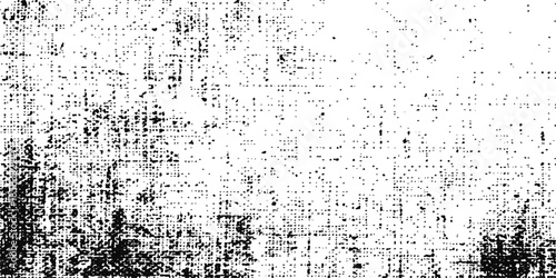 Abstract vintage grunge background with a dark ink splash design featuring a dirty paint texture and a black paper border frame