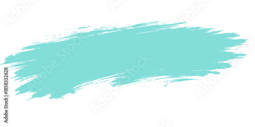 Abstract watercolor background of blue brush strokes depicting a serene ocean horizon under a summer sky with soft clouds and light reflection for a nature landscape wallpaper illustration