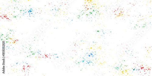 Abstract watercolor background with colorful paint splashes and ink splatters creates a vibrant liquid texture pattern featuring artistic grunge stains on a decorative paper backdrop vector illustrati