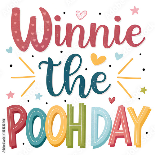 Winnie the Pooh Celebration, Pooh Bear Fun Day, Winnie the Pooh Adventure, Classic Pooh Moments, Honey Loving Pooh