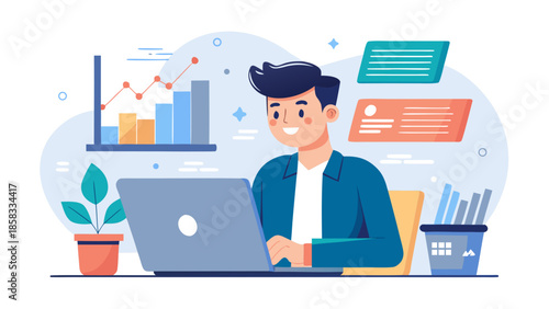 Analyzing data with a smile Vector
