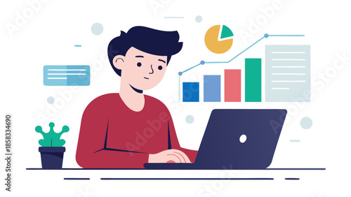 Analyzing data with focus and precision Vector