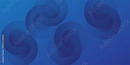 minimalist background blue gradations circle effect memphis abstarct creative nice