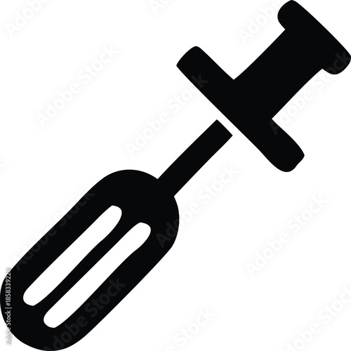 Illustration of a screwdriver Vector