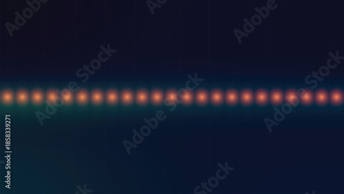 Abstract blue digital wallpaper featuring bright glowing lines and dark wave textures in a colorful space design.