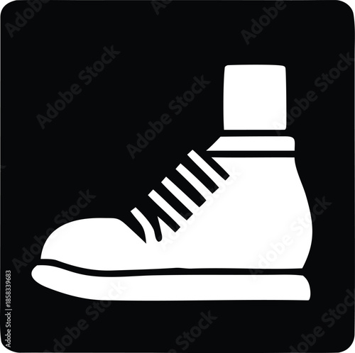 Ice hockey skate Vector