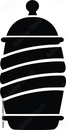 Traditional clay pot Vector