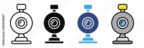 Webcam icon vector illustration