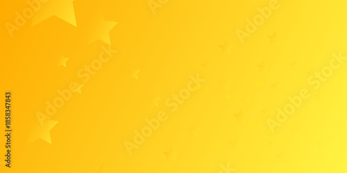 Gradient yellow star background vector design in eps 10