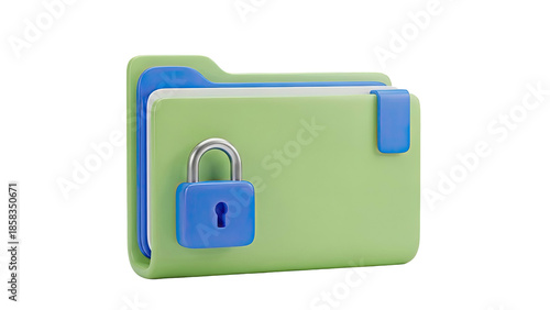 Secure Folder Icon with Lock
