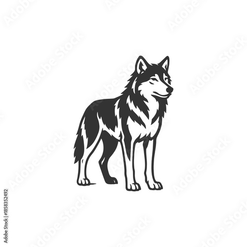 Mistborn Wolf Refined Outline