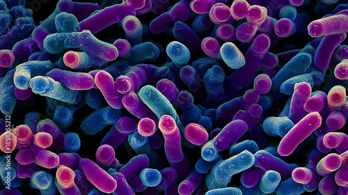 A microscopic view of Pseudomonas aeruginosa bacterium, resilient to many antibiotic classes (2)