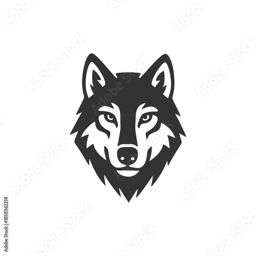 Wolf Vector Deep Mist Symbol