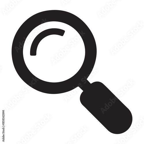vector magnifying glass icon