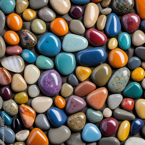 colorful stones background