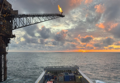 offshore fleet oil platform