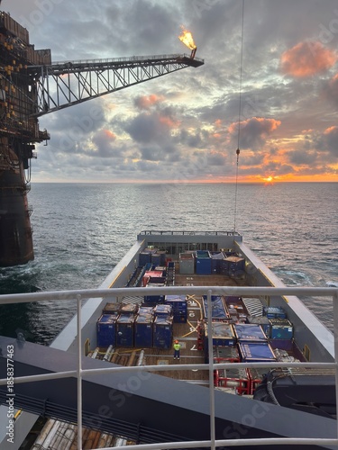 offshore fleet oil platform