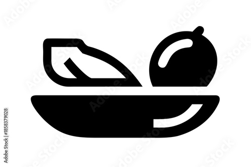 Clean Food Composition With Soft Colors  Minimal V (3) Vector Illustration