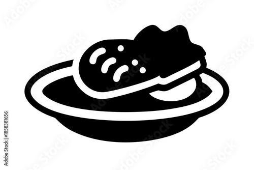 Modern Kitchen Food Illustration  Clean Vector  Wh (11) Vector Illustration