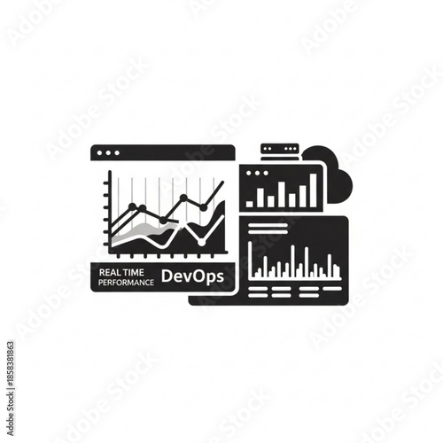 DevOps Monitoring Dashboard with Real-Time Performance Graphs
