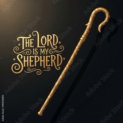The Lord is my shepherd 