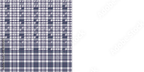 Tiny texture pattern plaid, ireland tartan seamless check. Slim background vector textile fabric in gainsboro and pastel colors.