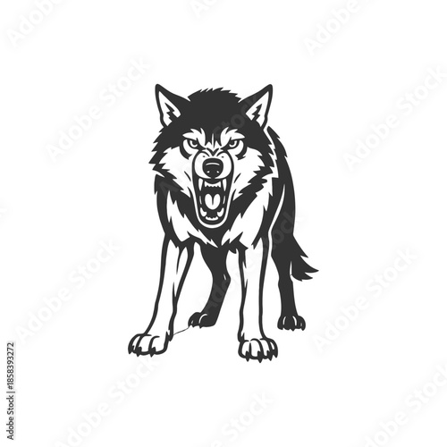 Wolf Vector Wild Ember Flow