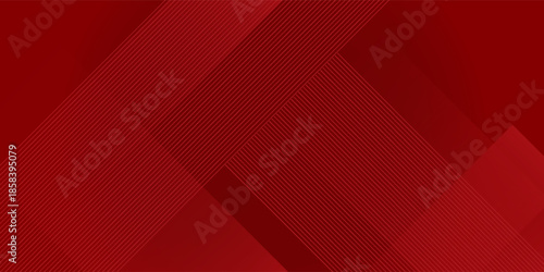 Modern red abstract background with layered diagonal lines and subtle striped texture, clean geometric design with deep red tones for business presentations, branding, posters, banners, websites.