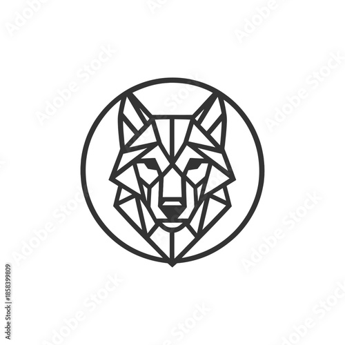 Bloodline Wolf Sharp Vector