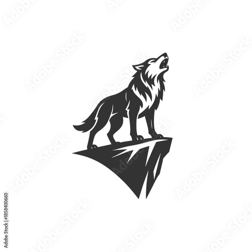 Hollow Peak Wolf Vector