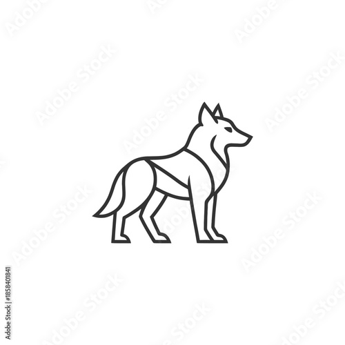 Wildstone Wolf Vector Design