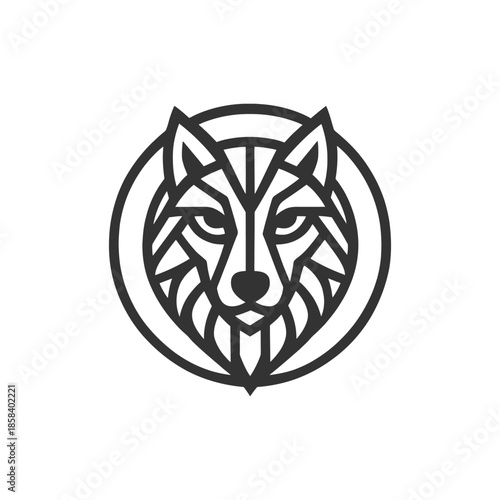 Wolf Vector Night Spiral