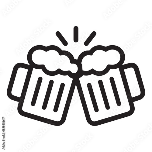 hand drawn vector illustration of an ice cream