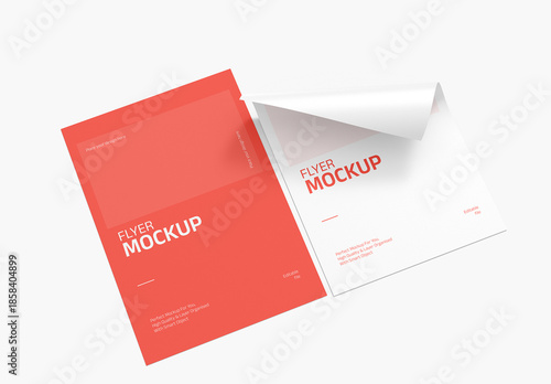 Editable A4 Flyer Mockup Design