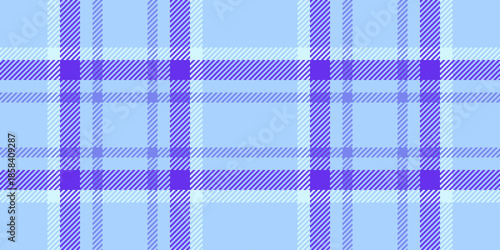 Mexican fabric vector texture, geometrical seamless tartan pattern. Illustration textile check background plaid in blue and indigo colors.