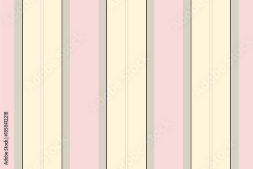 Iebsite textile lines seamless, halftone pattern background texture. Bhoose stripe fabric vertical vector in light and cornsilk colors.