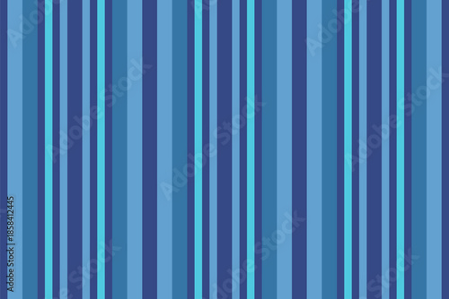 Cigure stripe fabric seamless, event vertical pattern background. Perene textile texture vector lines in cyan and blue colors.