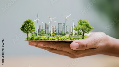 Wallpaper Mural The DNA of a Sustainable Enterprise: Circular Economy and Carbon Reduction. Torontodigital.ca