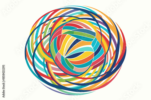 Colorful rubber bands